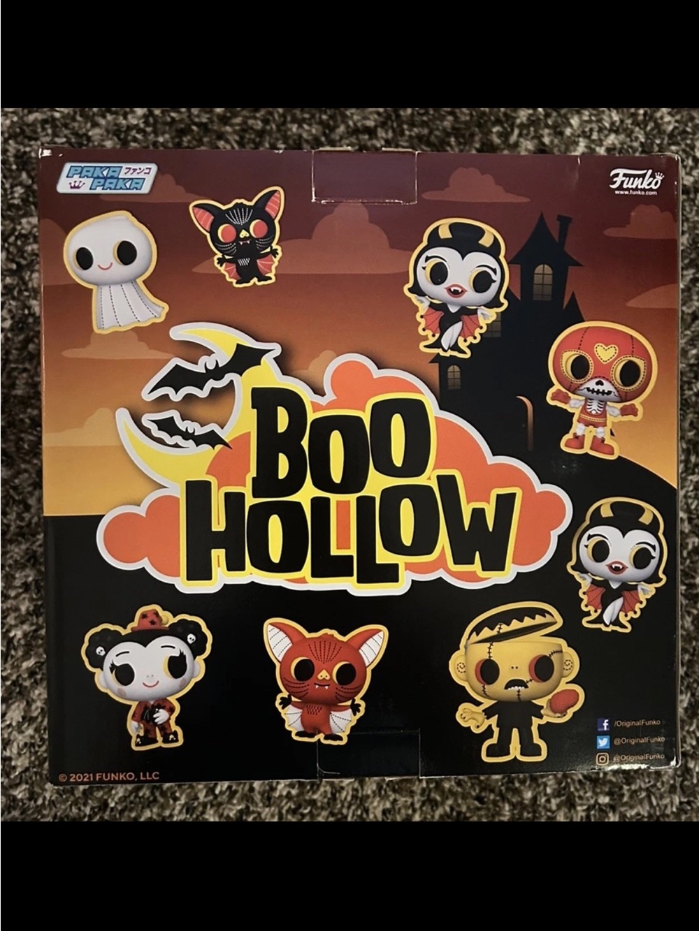 Funko Paka Paka Boo Hollow Halloween Figures complete set